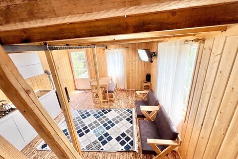 کلبه مبله دوبلکس تکخواب حسام در ماسال