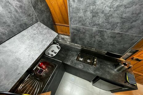 کلبه سوئیسی دوبلکس مبله تکخواب مون در چالوس
