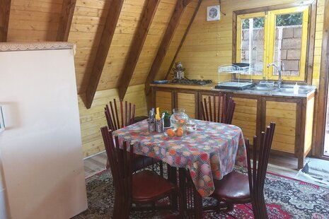 کلبه چوبی دوبلکس دو خواب در بابل