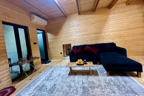 کلبه سوئیسی دوبلکس تکخواب کچاکومه واحد دل کومه در رشت