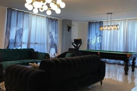 آپارتمان مبله دوخواب طبقه 7 دید دریا در دهکده ساحلی