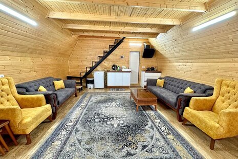 کلبه دوبلکس تکخواب ویو دریاچه در سوادکوه