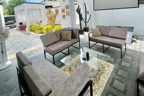 ویلا استخردار سه خواب مراکشی در ساوجبلاغ