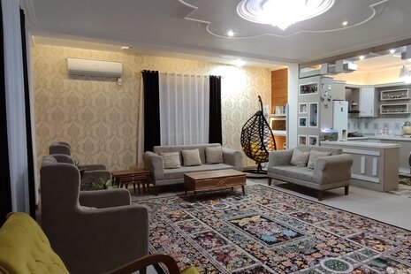 واحد مبله تکخواب طبقه همکف ویلا در اسالم
