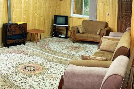 ویلا دوبلکس چوبی دوخواب میلاد در ماسال