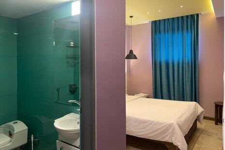 اتاق دونفره اقتصادی دولوکس در هاستل اصفهان