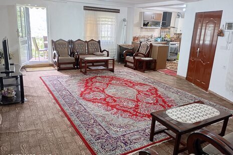 واحد مبله دوخواب طبقه همکف ویلا در رحیم آباد