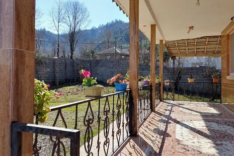 باغ ویلا جنگلی دوخواب مبله در فومن