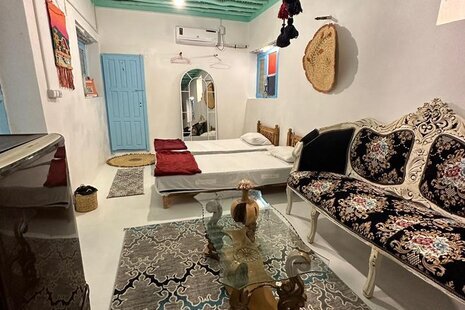 اتاق باغ vip در بومگردی قشم