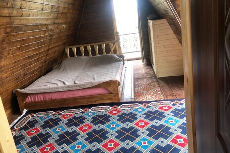 کلبه چوبی دوبلکس دوخواب مبله افرا در شیرگاه