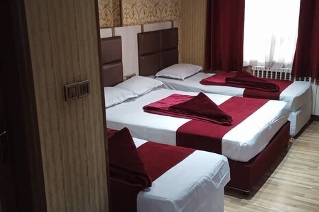 اتاق چهار نفره VIP مهمانپذیر در سعدی جنوبی