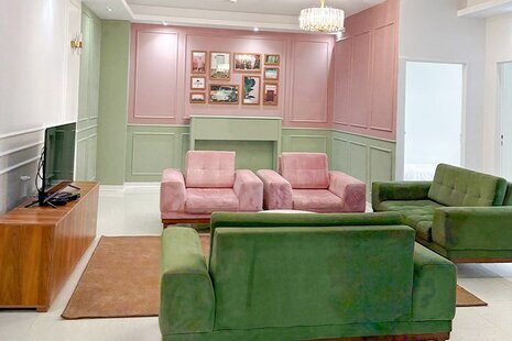 آپارتمان مبله سه خواب ویژه در جمهوری