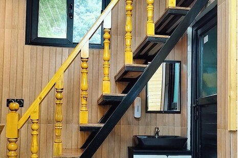 کلبه سوئیسی دوبلکس تکخواب کمند سوادکوه