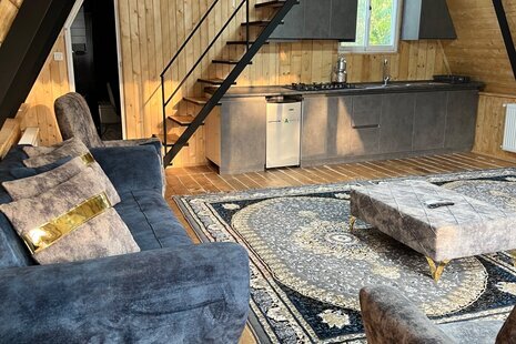 کلبه سوئیسی تکخواب ارشام 1 در بندرانزلی