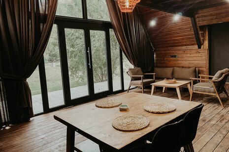 کلبه سوییسی دوبلکس ژیمون در شهر ماسال