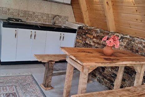 کلبه سوئیسی مبله تکخواب شریف در کتالم و سادات شهر