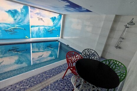 کلبه سوئیسی استخردار مالتی پلکس در سوادکوه