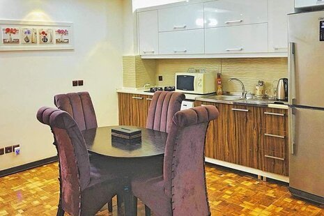 آپارتمان دو خواب مبله شیخ صدوق طبقه 1 در اصفهان