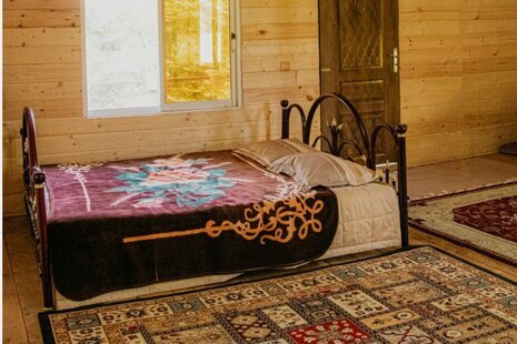 کلبه چوبی تکخواب در ماسال