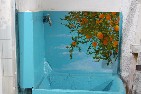 اتاق بهارنارنج در اقامتگاه بومگردی شیراز