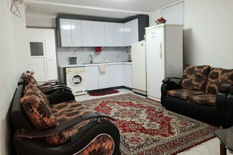 واحد تکخواب مبله حسنی در زیباکنار