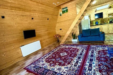 کلبه سوئیسی مبله دوخواب آنیدا در ماسال