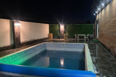 ویلا مبله دوخواب استخردارآبگرم سرو در ساوجبلاغ