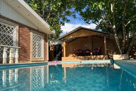 ویلا دوخواب استخردار باغ ناز در کردان