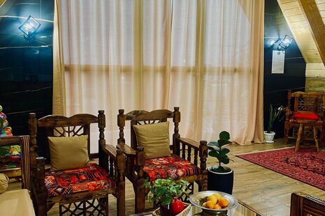 کلبه سوئیسی دوبلکس تکخواب در نشتارود