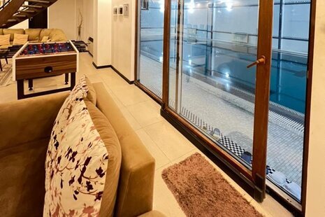 ویلا دوبلکس استخر سرپوشیده و جکوزی زیتون در نظرآباد