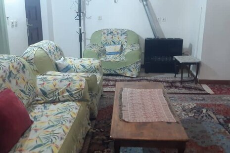 واحد مبله دو خواب در طبقه اول ویلا کلاردشت