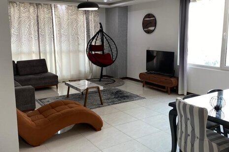 آپارتمان مبله دوخواب طبقه 6 دید دریا در دهکده ساحلی