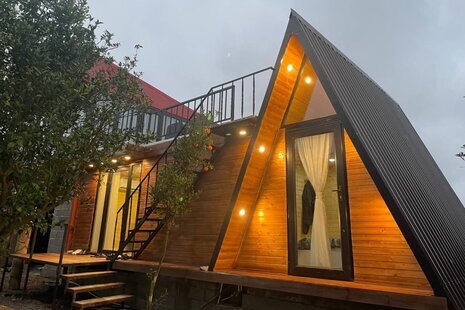 کلبه سوئیسی دوبلکس دوخواب در کلاچای