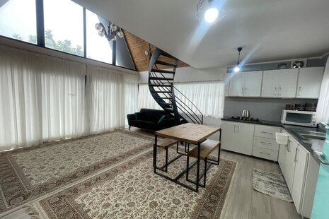 کلبه سوئیسی دوبلکس مبله  دوخواب آناوا در بهشهر
