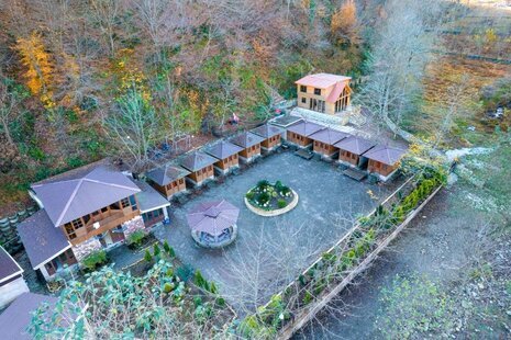 کلبه VIP در مجتمع اقامتی سوادکوه