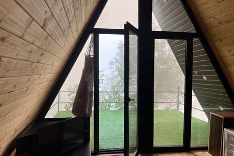 کلبه سوئیسی تکخواب قلعه در سوادکوه