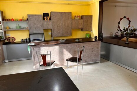 واحد دو خواب مبله طبقه همکف ویلا آفتاب در منجیل