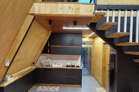 کلبه سوئیسی دوخواب دیار در آستانه اشرفیه