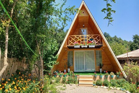 کلبه دوبلکس تکخواب سوئیسی در ماسال