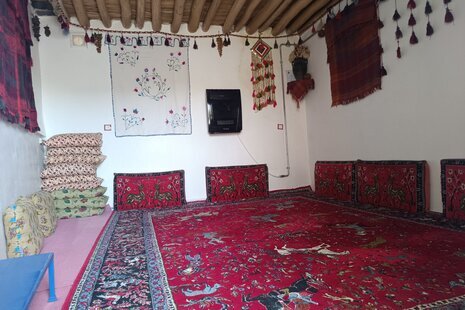 اتاق 30متری در اقامتگاه بومگردی در مهاباد