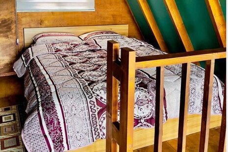 کلبه سوئیسی دوبلکس تک خواب  جکوزی دار شووا 2 در شیرگاه