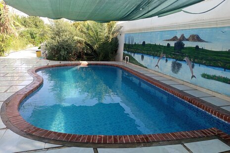 ویلا مبله دوخواب استخردار باغ خاطره ها در دزفول