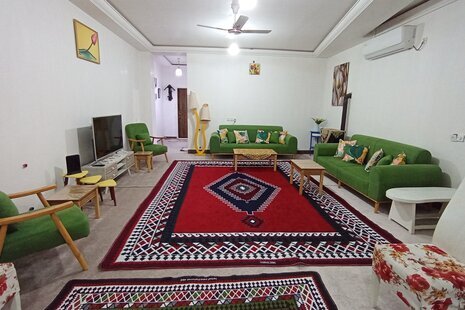 واحد مبله تکخواب طبقه همکف ویلا گل لاله 1 در گرگان