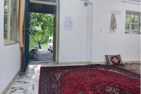 واحد تکخواب در طبقه همکف ویلای سواد کوه