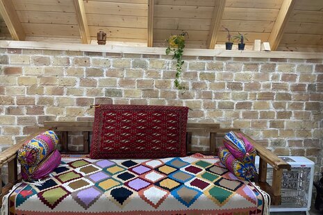 کلبه دوبلکس مبله دوخواب زنبق در رامسر