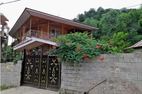 واحد دو خواب مبله طبقه اول ویلا در ماسال