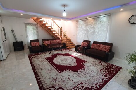 کلبه سوئیسی دوبلکس دوخواب یاسین در زیرآب