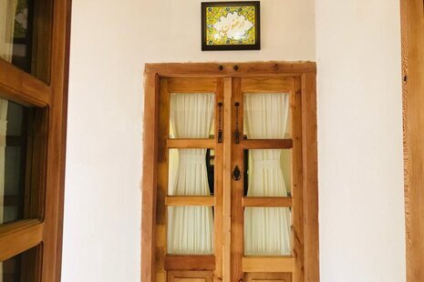 اتاق 2 تخته ارغنون در اقامتگاه بومگردی در کاشان