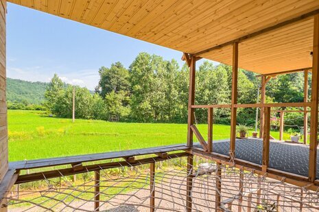 کلبه دوبلکس چوبی جنگلی تکخواب در تالش