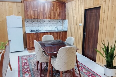 کلبه چوبی دوخواب دیارا در ماسال